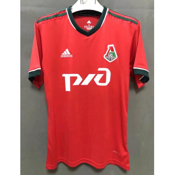 FC Lokomotiv Moscow Red Soccer Jersey Shirt 2020/21